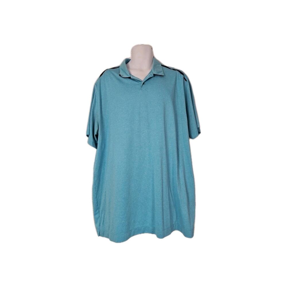 Nike Golf Tour Performance DRI-Fit Mens golf Polo Shirt Size XXL Light Blue